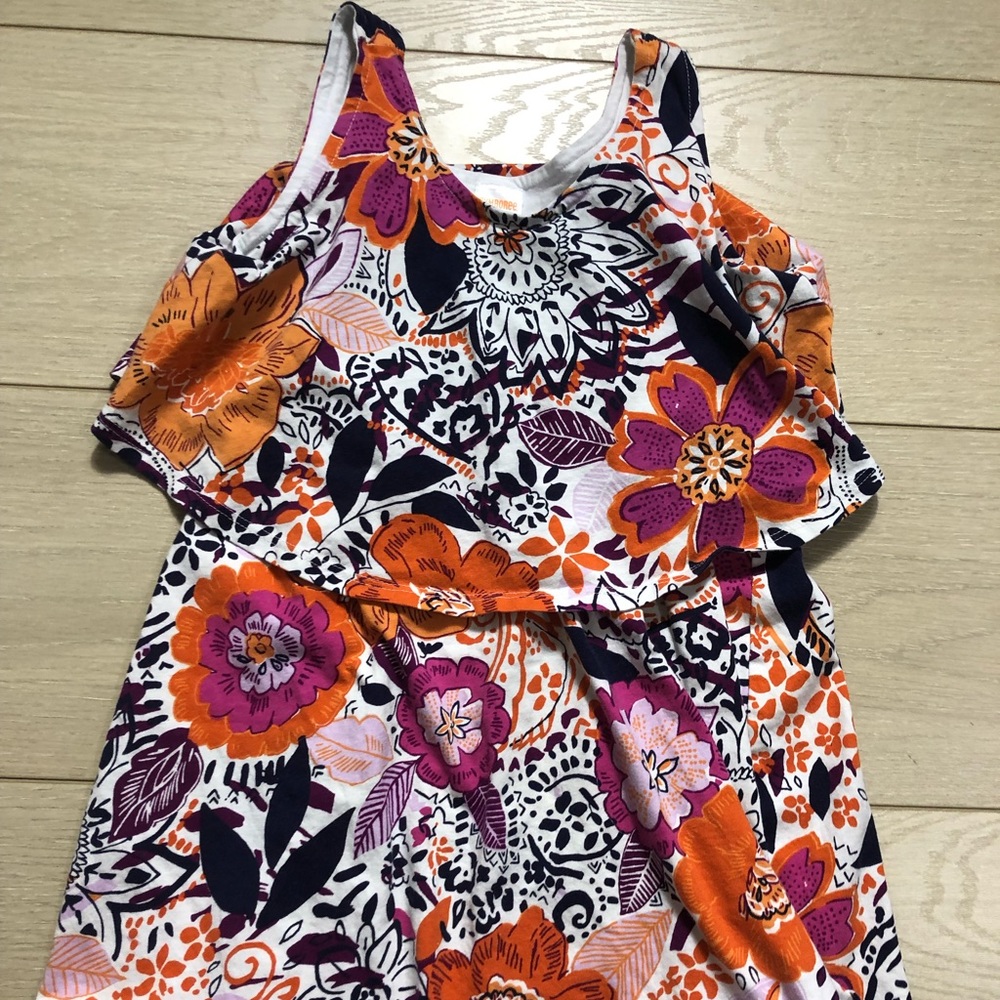 Girls floral dress